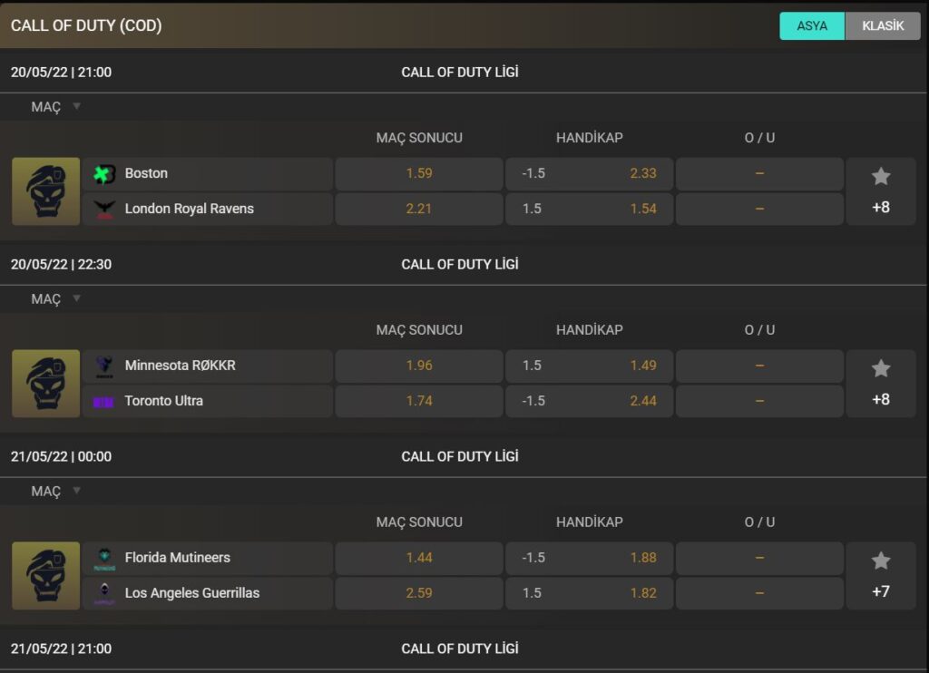 galaxybetting spor bahisleri
